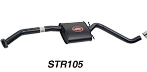 Redback Exhaust 2 1/2" Complete System for Holden Calais (09/1991 - 09/1997), Commodore (09/1991 - 08/1997)